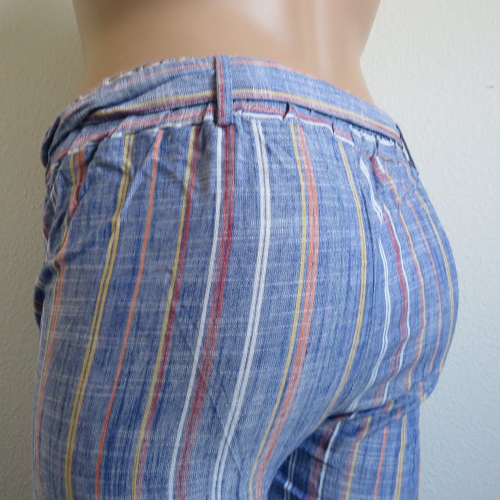 Lili Sport Women LINEN Blend WIDE LEG Pull On Pants Plus Size 1X fits 16-18 NWT